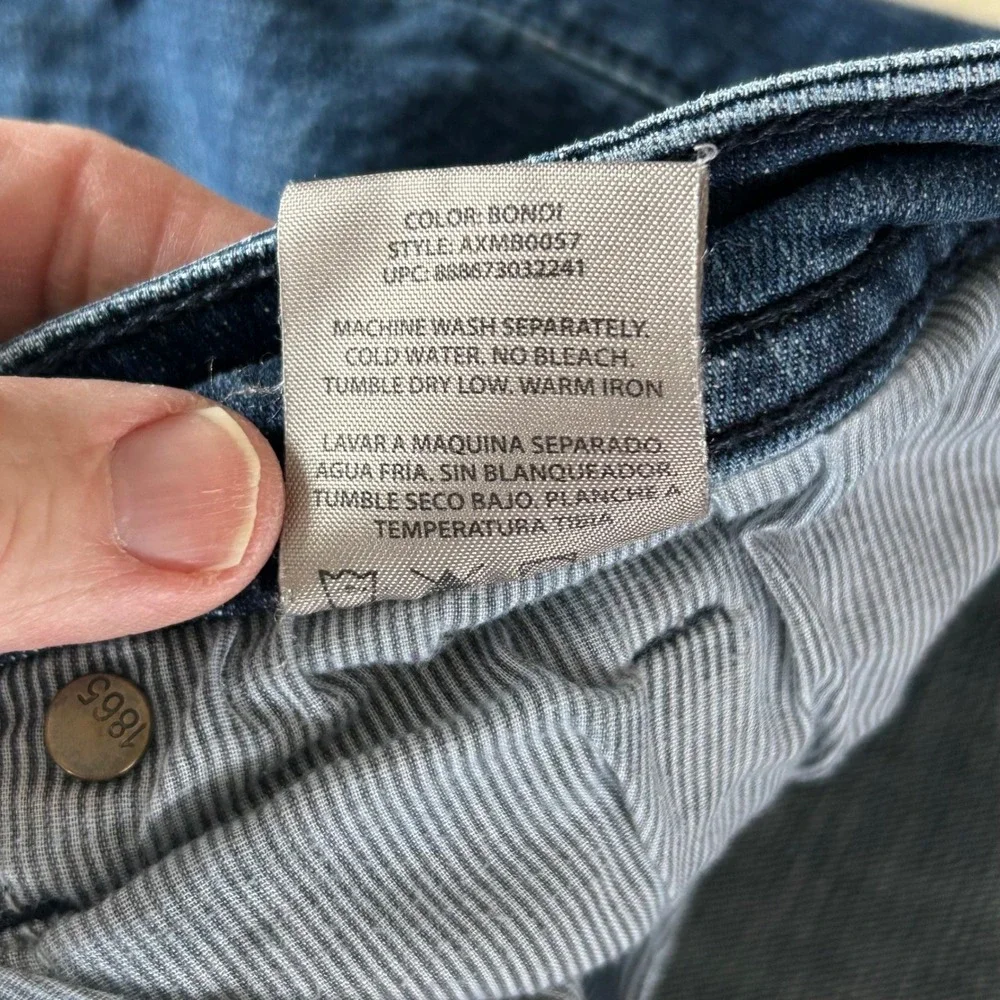 TK Axel‎ Jeans Mens 38x30 Blue Bondi Slim Bootcut Stretch Denim Casual Rugged